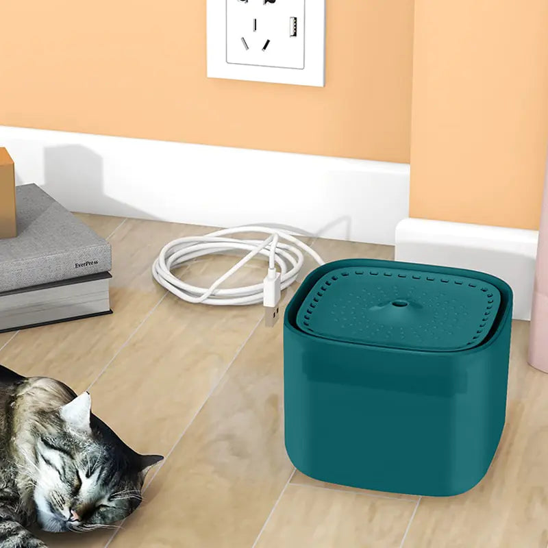 Easy Clean & Fresh | USB Electric Cat Water Feeder with Filtration System