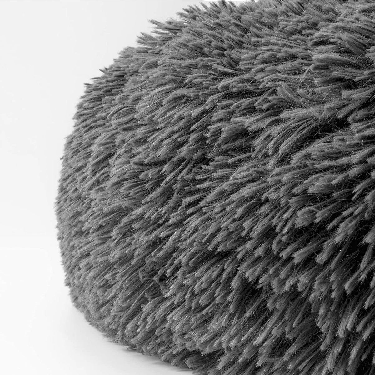 Washable Plush Donut Bed for Dogs and Cats | Calming Anti-Anxiety Pet Bed | Soft Faux Fur Surface | Sizes Small to XL