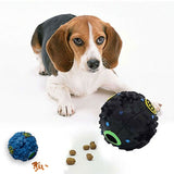 Pet Dog Giggle Ball Tough Treat Sound Activity Training Squeaky Chew Fun Toys