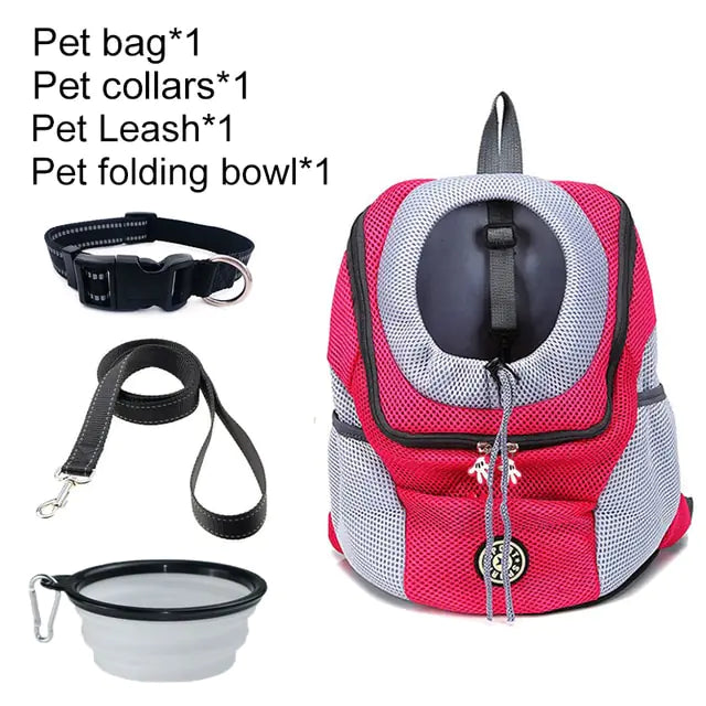 Perfect for Adventures | Pet Carrier Backpack with Adjustable Straps & Ventilation