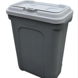 Pet Food Storage Grey Bin | Airtight Sealed Container for Dog, Cat, Bird and Rabbit Food