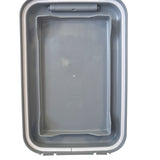 Clear Airtight Pet Food Storage Bin | Wheels for Easy Moving | Dog Cat Dry Feed Container 20L/30L/40L
