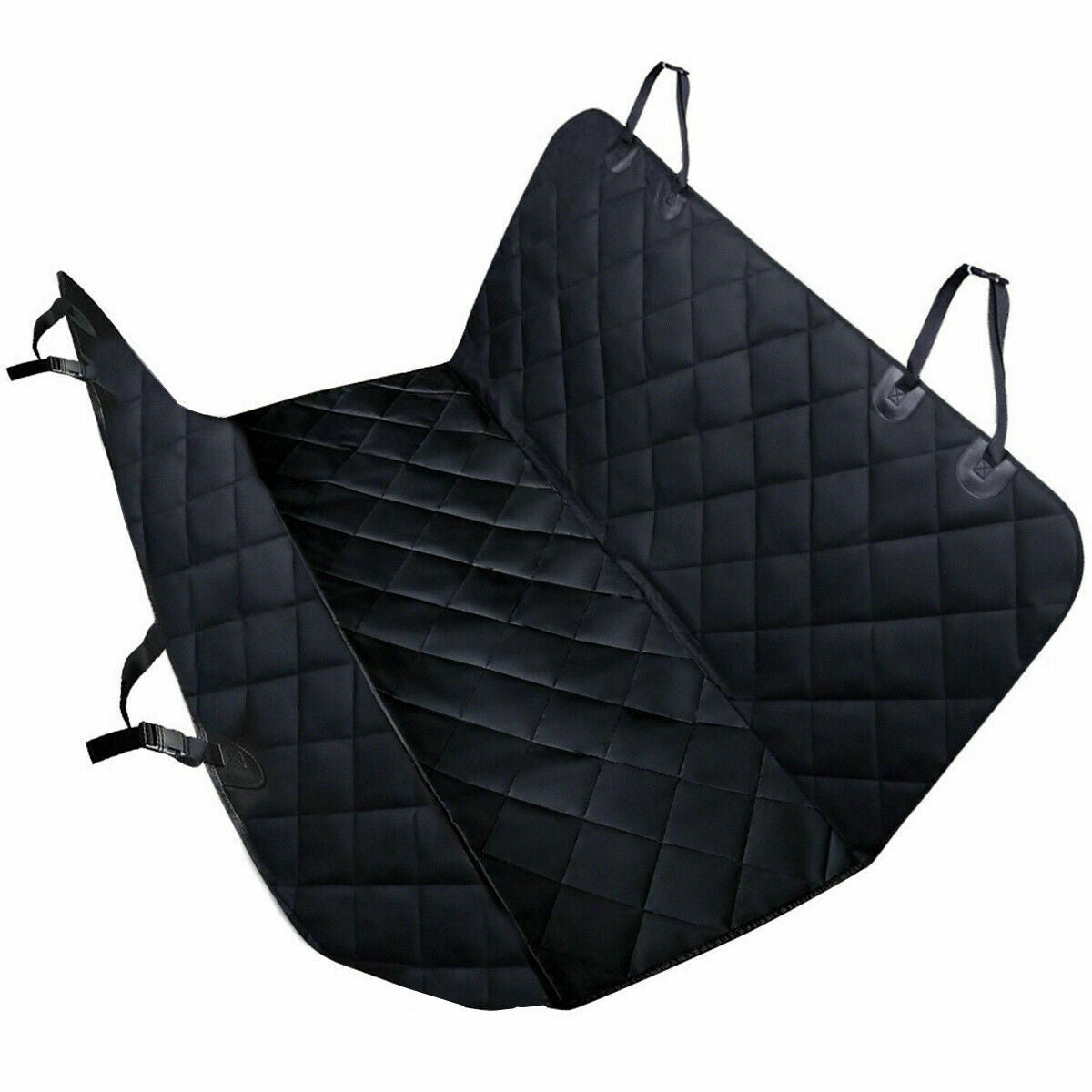 Dog Cat Car Hammock Cover | 100% Waterproof Pet Seat Protector | Rear Car Mat