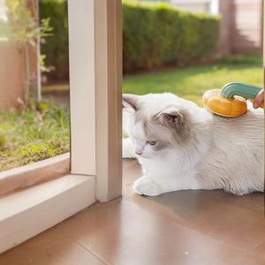 Reduce Shedding | Pumpkin Grooming Brush for a Softer, Healthier Cat Coat