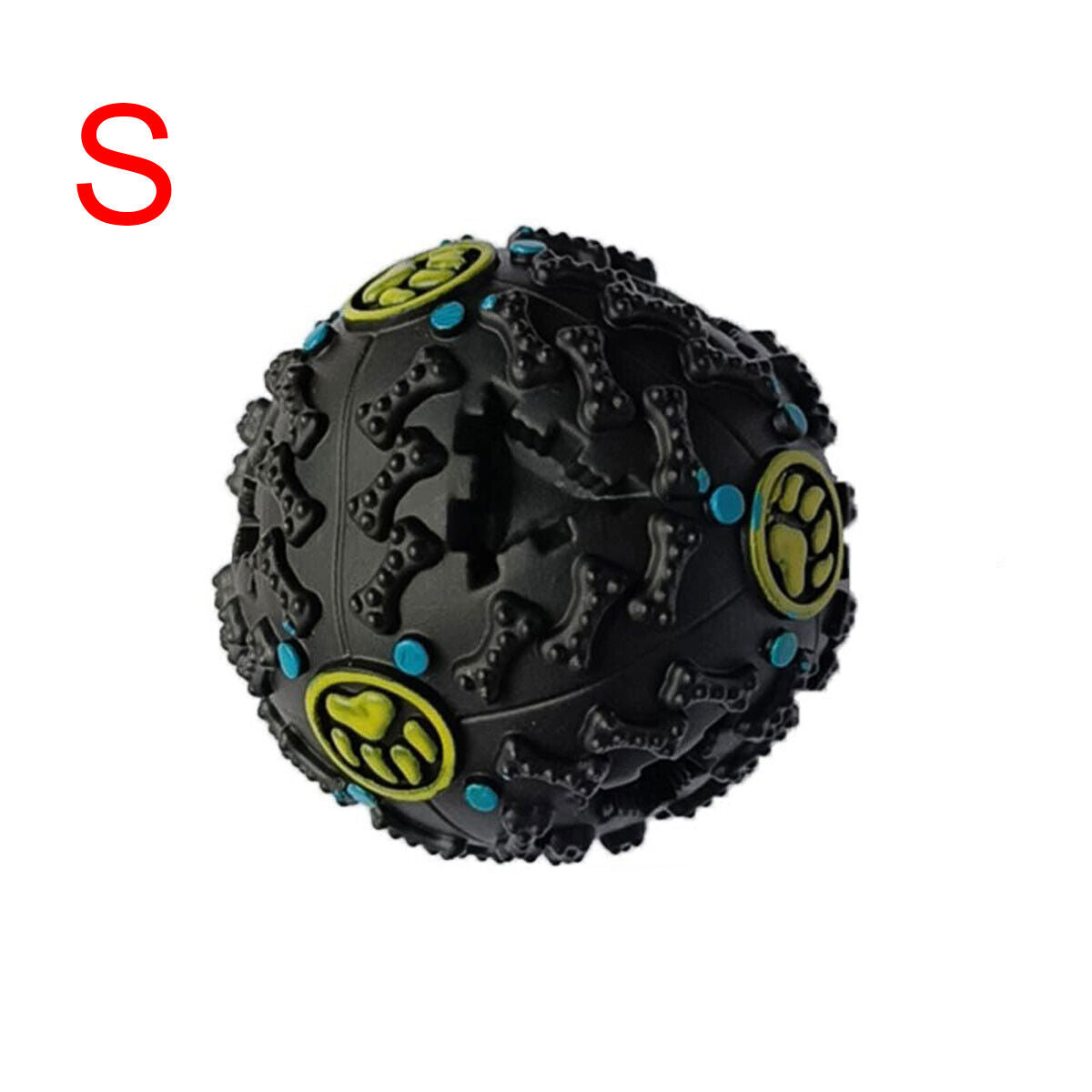 Dog Giggle Ball | Tough Treat-Dispensing Sound Toy | Fun Squeaky Chew and Training Activity