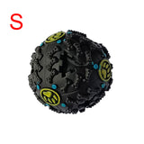 Dog Giggle Ball | Tough Treat-Dispensing Sound Toy | Fun Squeaky Chew and Training Activity