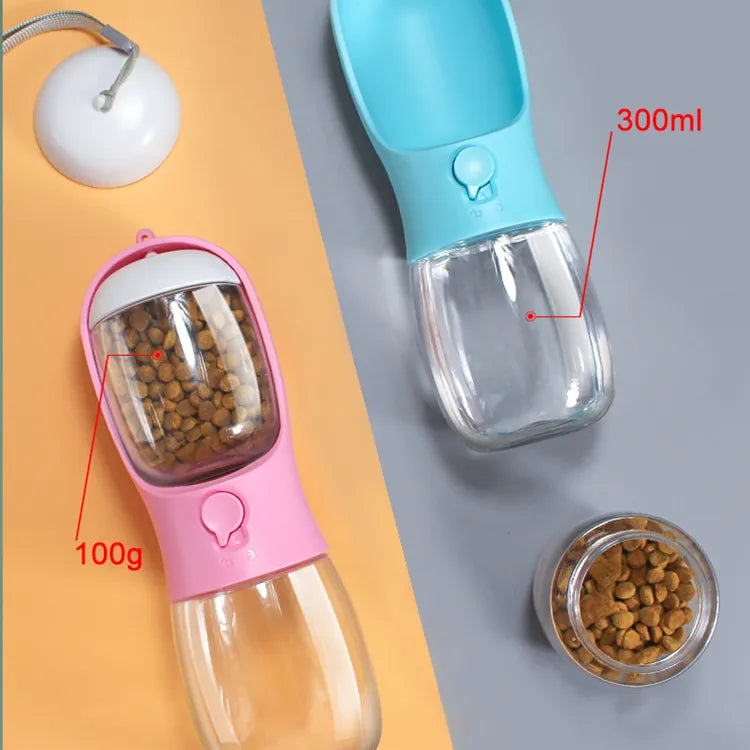 Compact & Convenient | 2-in-1 Water & Food Bottle for Outdoor Adventures