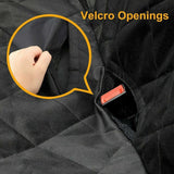 Dog Cat Car Hammock Cover | 100% Waterproof Pet Seat Protector | Rear Car Mat