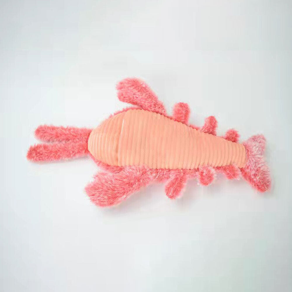 Keep Cats Happy & Active | Lifelike Shrimp Toy with Washable Fabric| Electric USB Charging