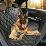 Dog Cat Car Hammock Cover | 100% Waterproof Pet Seat Protector | Rear Car Mat