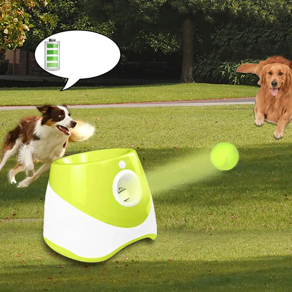 Dog-Friendly Tennis Ball Launcher | Engage & Train with Adjustable Range