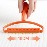 Pet Hair Remover Portable Manual Scraper Lint Cleaner Sticky Brush Cat Hair Removal Brush Hair Removal Tool Cat Accessories