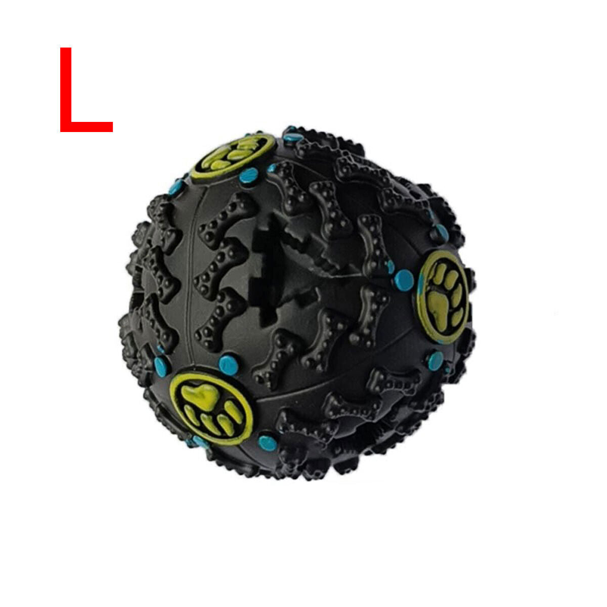 Dog Giggle Ball | Tough Treat-Dispensing Sound Toy | Fun Squeaky Chew and Training Activity
