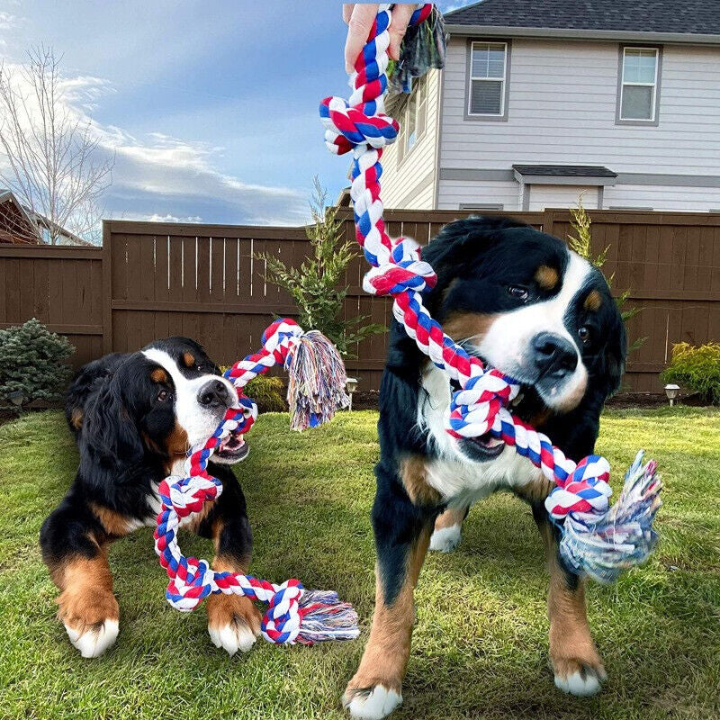 Premium Tug of War Rope | XXL Rope Toy for Large Dogs’ Teeth Cleaning