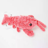 Keep Cats Happy & Active | Lifelike Shrimp Toy with Washable Fabric| Electric USB Charging