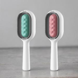 Ultimate Grooming Solution | Hair Removal Brush with Water Discharge & Silicone Bristles