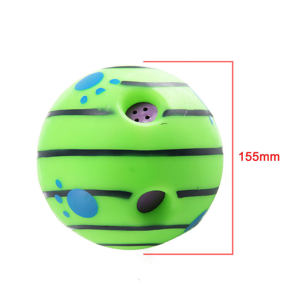 Funny Wobble Wag Giggle Ball Dog Play Training Pet Toy with Sound Hot No Harm