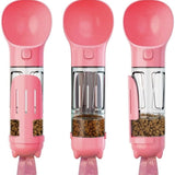 Portable Pet Water Bottle | 2-in-1 Dog Dispenser with Poo Bags | Travel Hydration & Cleanup