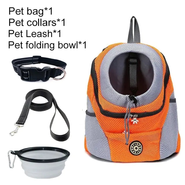 Perfect for Adventures | Pet Carrier Backpack with Adjustable Straps & Ventilation