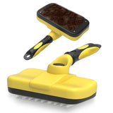 Effortless Grooming | Self-Cleaning Dog & Cat Brush for Easy Fur Removal
