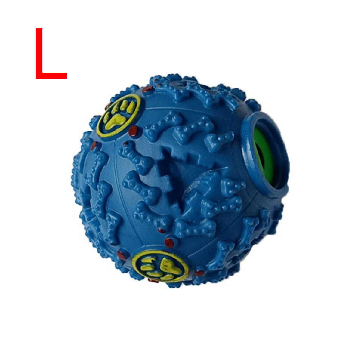 Dog Giggle Ball | Tough Treat-Dispensing Sound Toy | Fun Squeaky Chew and Training Activity