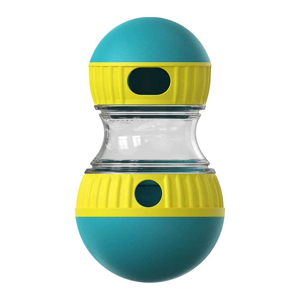 Slow Feeder & Play | Interactive IQ Ball for Small and Medium Pets