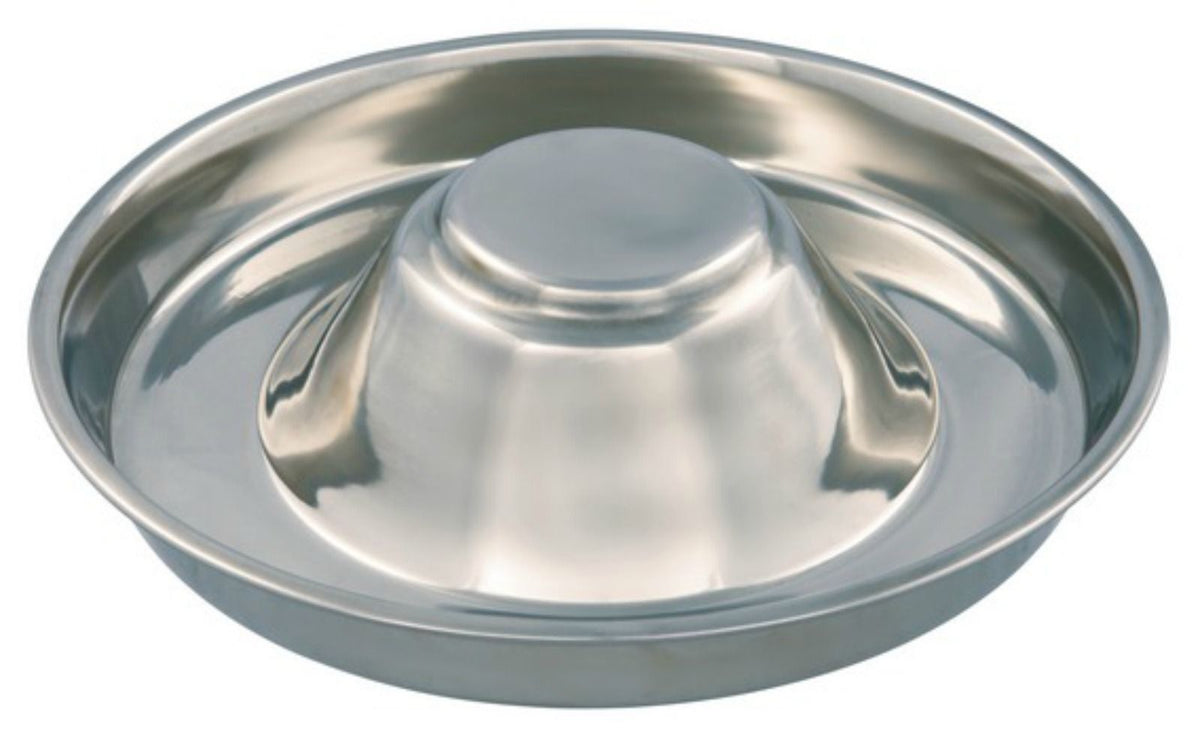 Puppy Weaning Bowl | Stainless Steel Pet Dish | Feeding Bowl for Dogs, Cats, and Litter Feeding