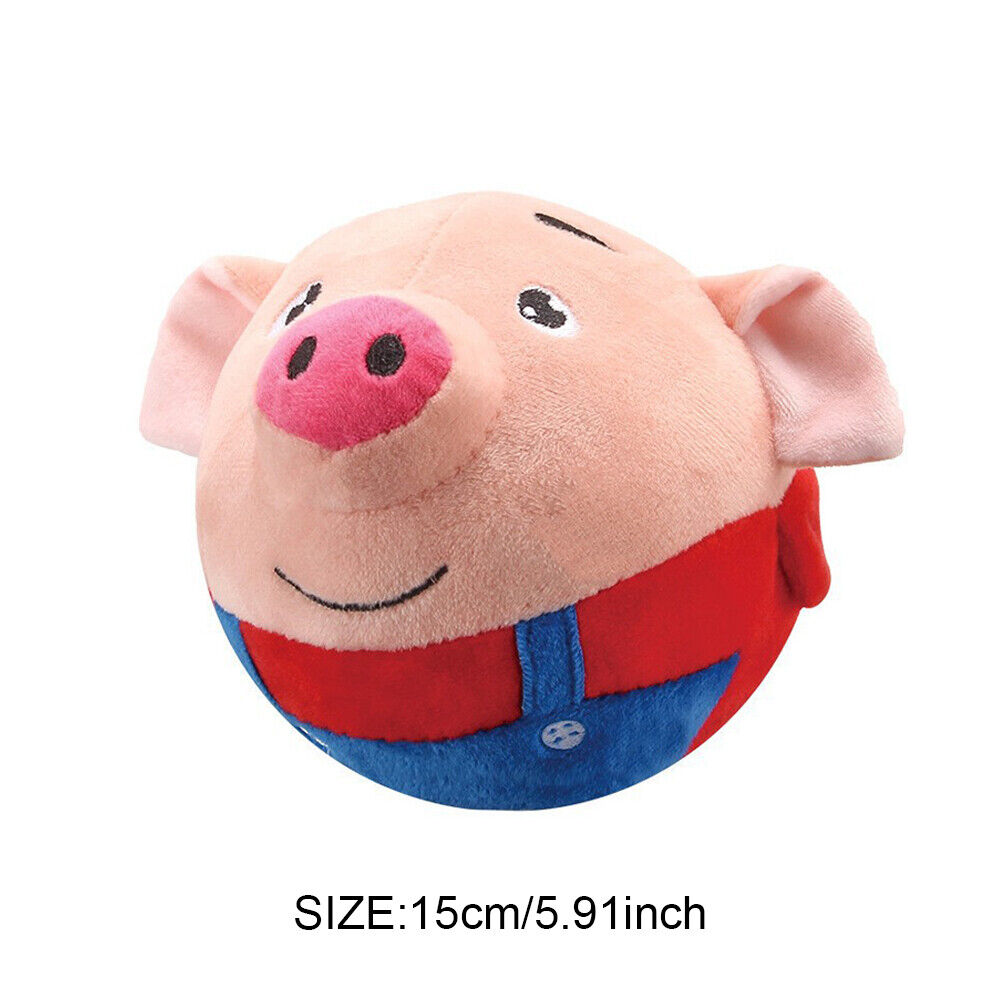 Puppy Dog Balls Bouncing Jump Talking Ball Toy Electronic Interactive Plush Ball