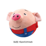 Puppy Dog Balls Bouncing Jump Talking Ball Toy Electronic Interactive Plush Ball