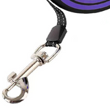 Retractable Extendable Dog Lead | 3M 5M Leash for Puppies & Dogs | Durable Pet Lead Black Purple