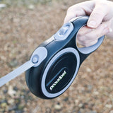 8M Retractable Extendable Dog Lead | Long Training and Running Rope Leash for Puppies and Pets