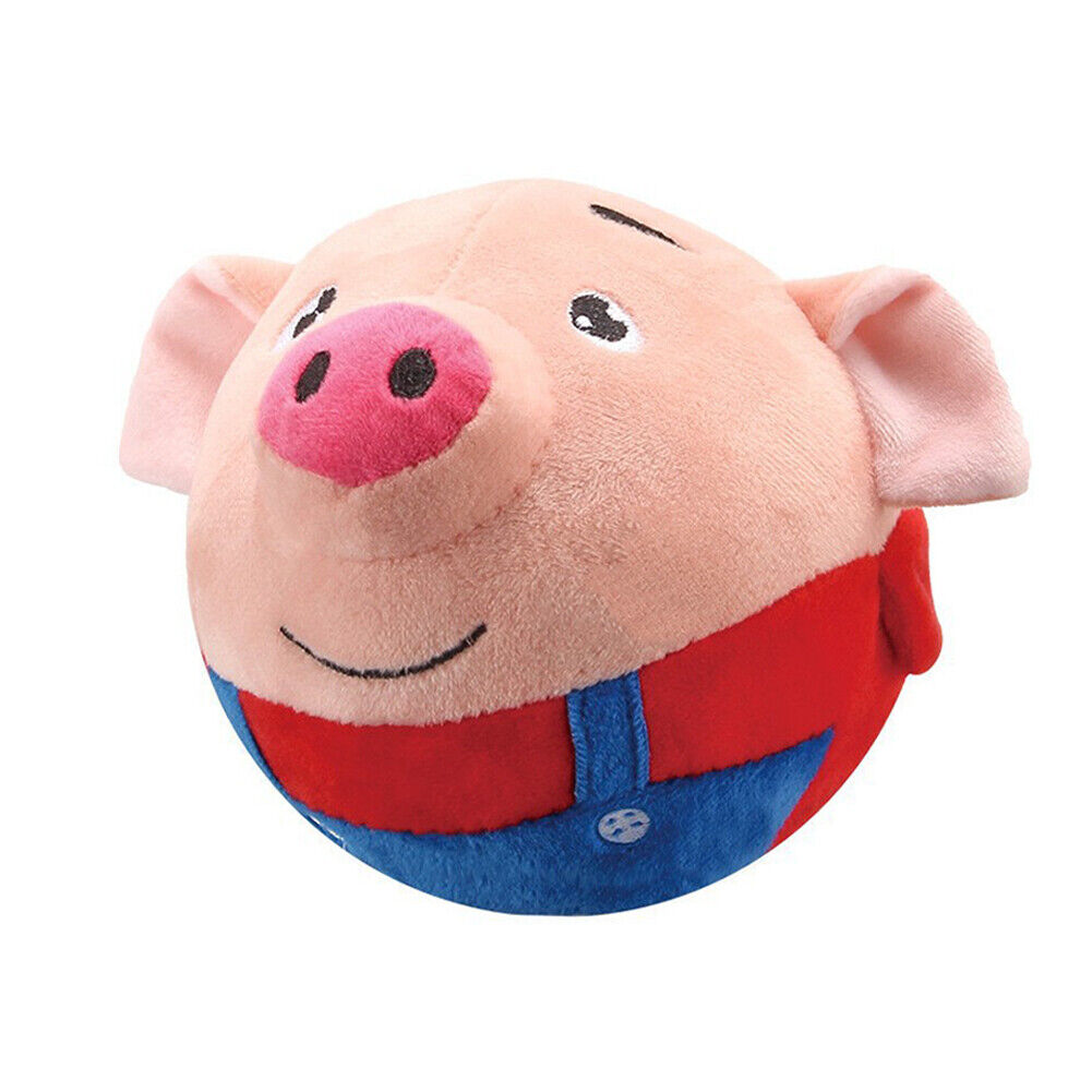 Puppy Dog Balls Bouncing Jump Talking Ball Toy Electronic Interactive Plush Ball