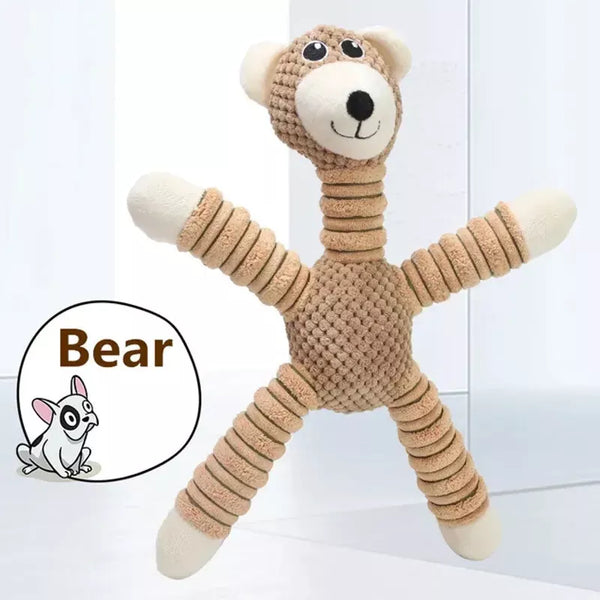 Tough & Fun | Indestructible Squeaky Dog Toy for Small & Medium Dogs