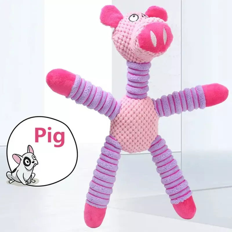 Tough & Fun | Indestructible Squeaky Dog Toy for Small & Medium Dogs