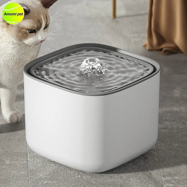 Easy Clean & Fresh | USB Electric Cat Water Feeder with Filtration System